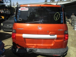 2009 HONDA ELEMENT LX ORANGE 2.4L AT 4WD A16336